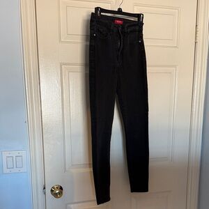 Guess Women's Jet Black Skinny Jeans